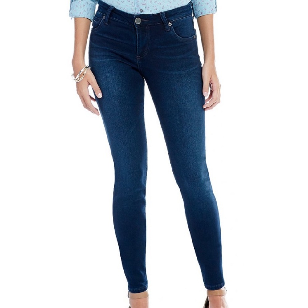 Kut from the Kloth Women's Skinny Jeans - Dark Blue